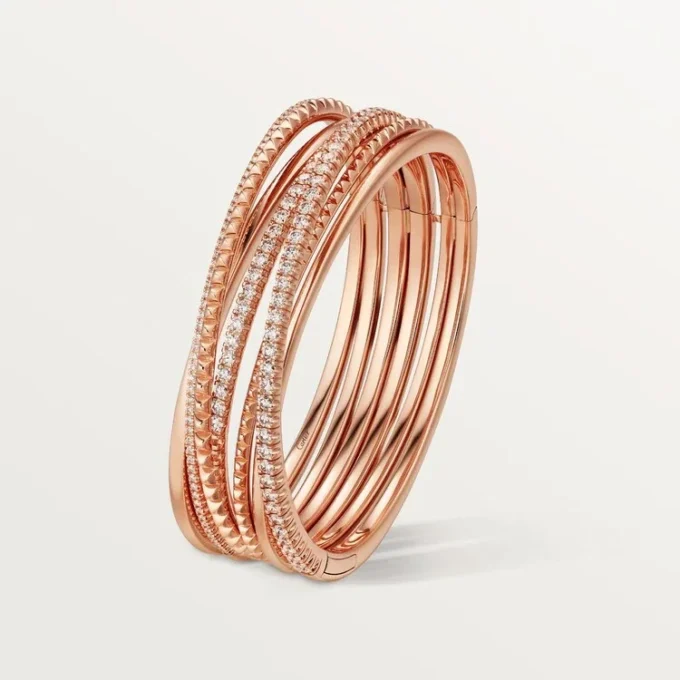 Etincelle de Cartier Armband, halb pavé-gefasst