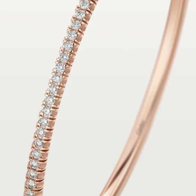 Etincelle de Cartier Armband, halb pavé-gefasst