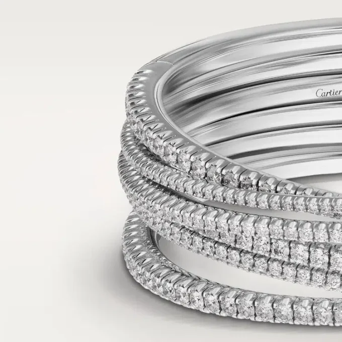Etincelle de Cartier Armband, halb pavé-gefasst