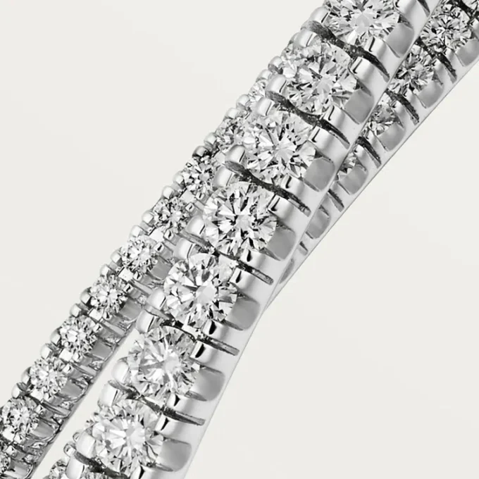 Etincelle de Cartier Armband, halb pavé-gefasst