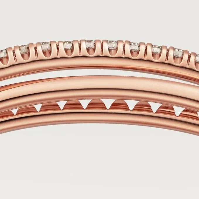 Etincelle de Cartier Armband, halb pavé-gefasst