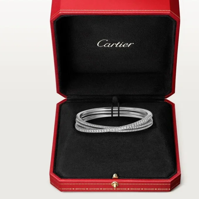 Etincelle de Cartier Armband, halb pavé-gefasst
