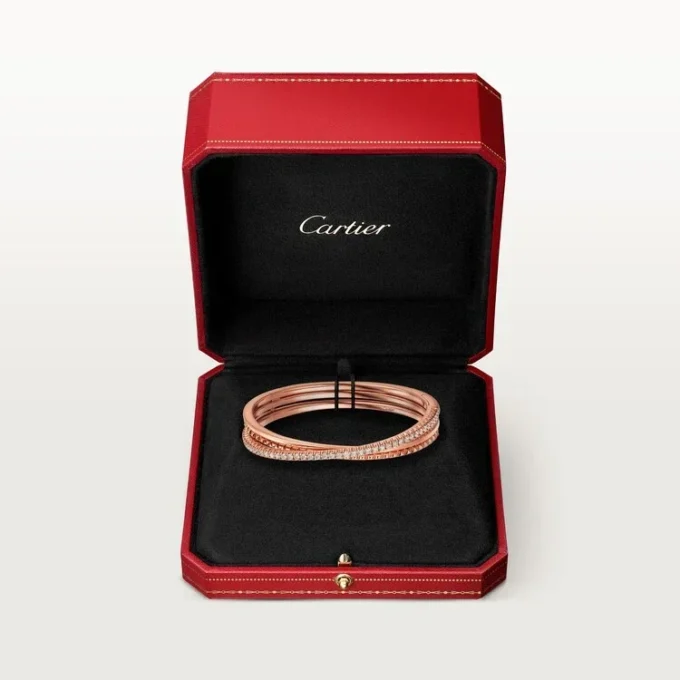 Etincelle de Cartier Armband, halb pavé-gefasst