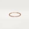 Etincelle de Cartier Ehering, 1,5 mm breit, pavé-besetzt