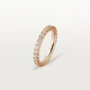 Etincelle de Cartier Ehering, 2,6 mm breit, pavé-besetzt