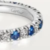 Etincelle de Cartier Ehering – Platin, Saphire, Diamanten – Cartier