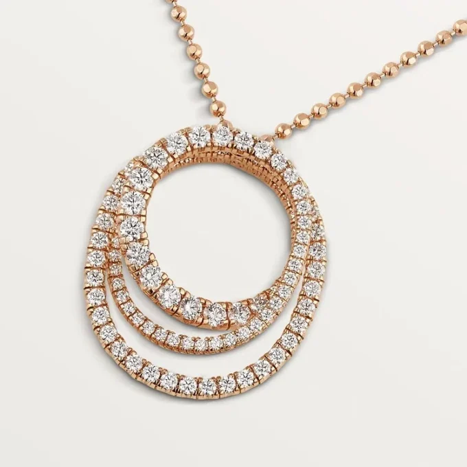 Etincelle de Cartier Halskette – Roségold, Diamanten – Cartier