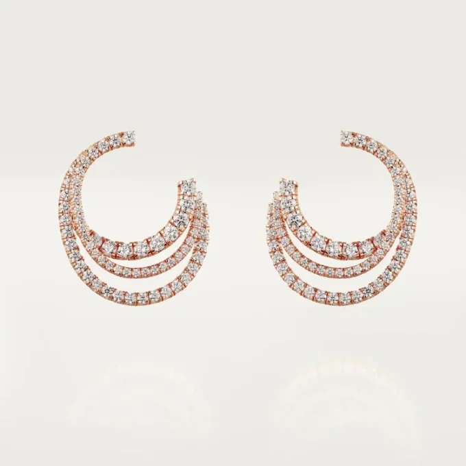 Etincelle de Cartier Ohrringe – Roségold, Diamanten – Cartier