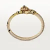 Faune Et Flore Cartier Armband, gelbe, orangefarbene und braune Diamanten, pavé-gefasst