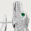 Faune Et Flore Cartier Ohrringe, pavé-gefasst