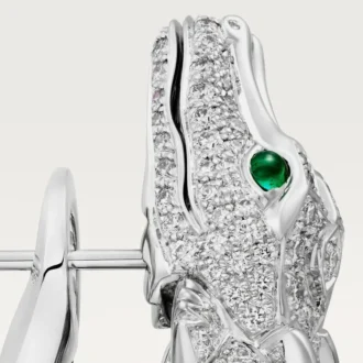 Faune Et Flore Cartier Ohrringe, pavé-gefasst