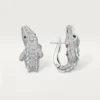 Faune Et Flore Cartier Ohrringe, pavé-gefasst