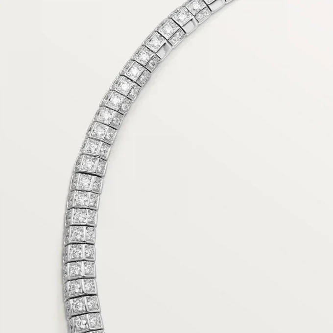 Faune Et Flore De Cartier Halskette, pavé