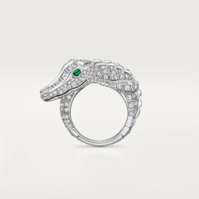 Faune Et Flore-Ring von Cartier, pavé