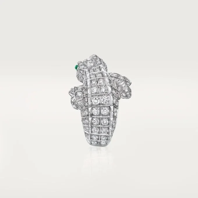 Faune Et Flore-Ring von Cartier, pavé