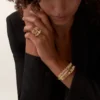 Grain De Cafe Ring, Diamanten