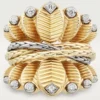 Grain De Cafe Ring, Diamanten