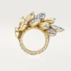 Grain De Cafe Ring, halbgefasst