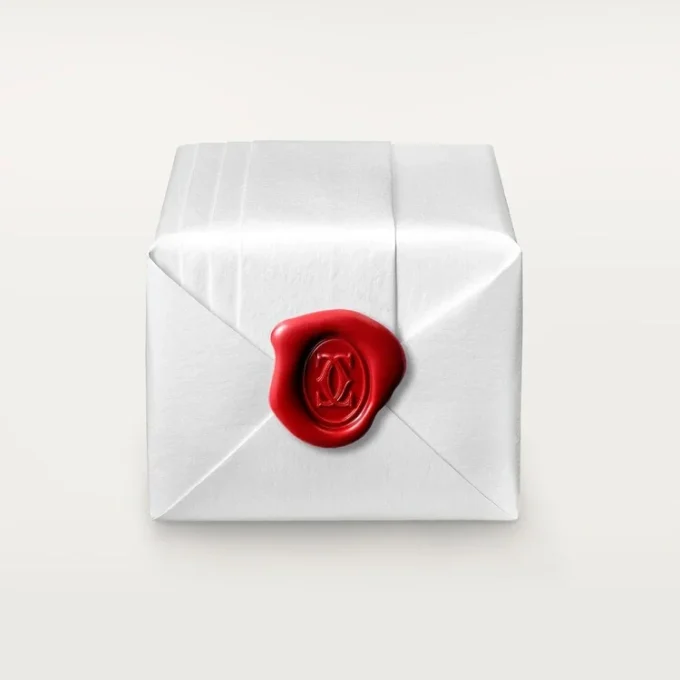 Cartier Libre Tressage Ring, Koralle