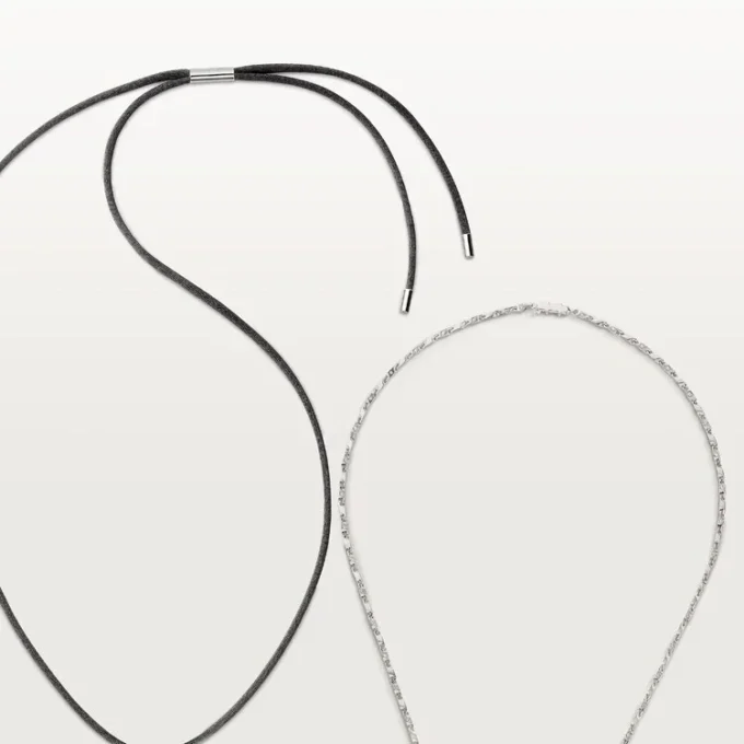 Halskette „Faune et Flore de Cartier“, Smaragdperlen, pavé-gefasst