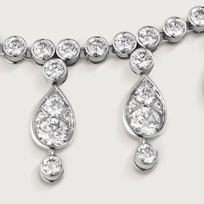 Halskette „Pluie De Cartier“, Diamanten