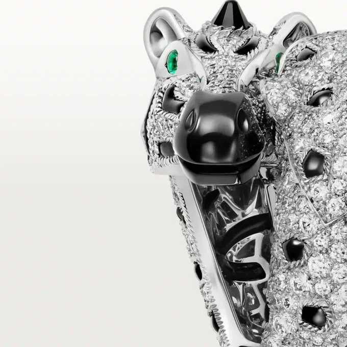 Indomptables De Cartier Ring, pavé