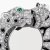 Indomptables De Cartier Ring, pavé