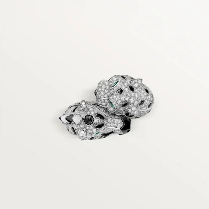 Indomptables De Cartier Ring, pavé