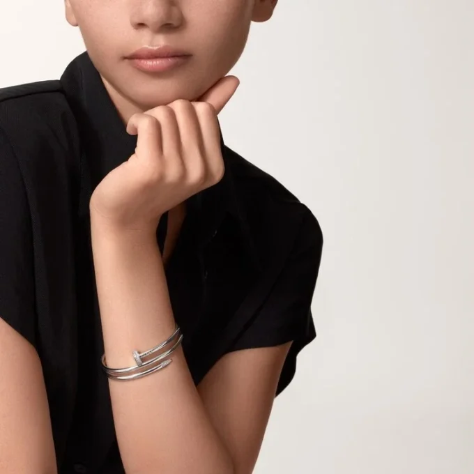 Juste un Clou Armband, doppelt, Diamanten