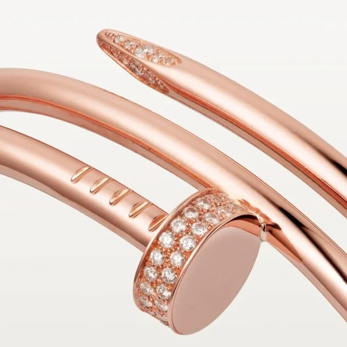 Juste un Clou Armband, doppelt, Diamanten