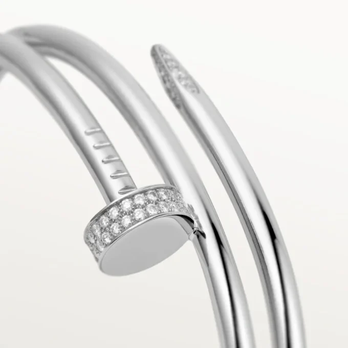 Juste un Clou Armband, doppelt, Diamanten