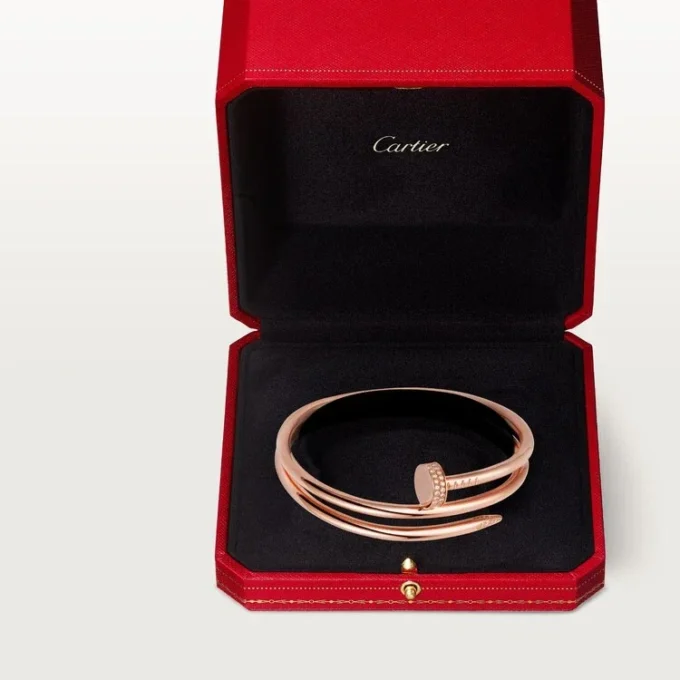 Juste un Clou Armband, doppelt, Diamanten