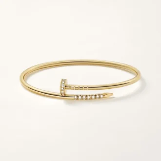 Juste un Clou Armband, kleines Modell, rückseitig gefasste Diamanten