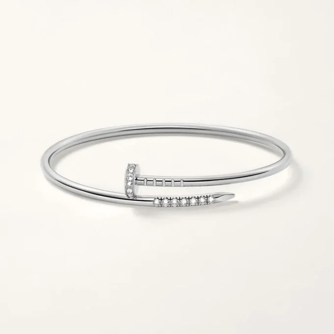 Juste un Clou Armband, kleines Modell, rückseitig gefasste Diamanten