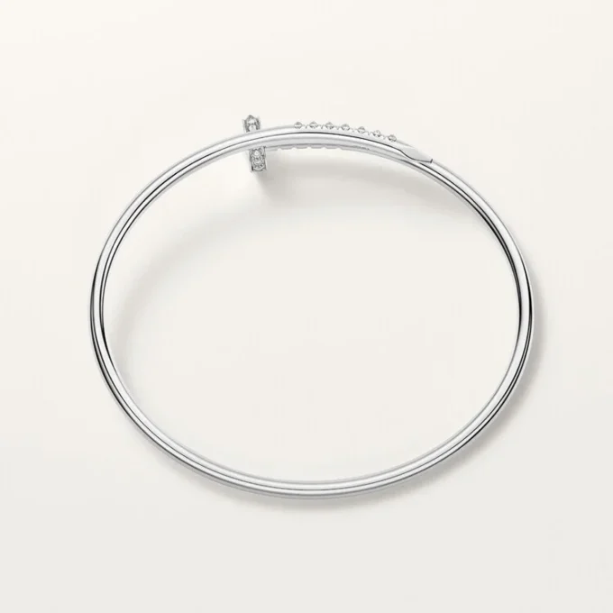 Juste un Clou Armband, kleines Modell, rückseitig gefasste Diamanten