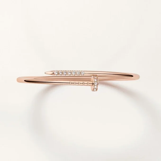 Juste un Clou Armband, kleines Modell, rückseitig gefasste Diamanten
