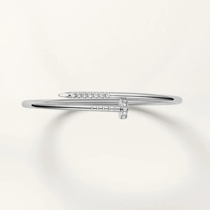 Juste un Clou Armband, kleines Modell, rückseitig gefasste Diamanten