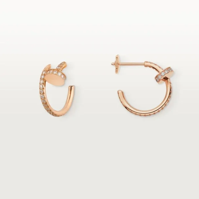 Juste un Clou Diamant-Ohrringe, Roségold | Cartier US