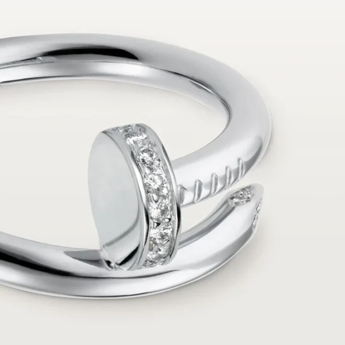 Juste un Clou – Diamantring aus Weißgold | Cartier US