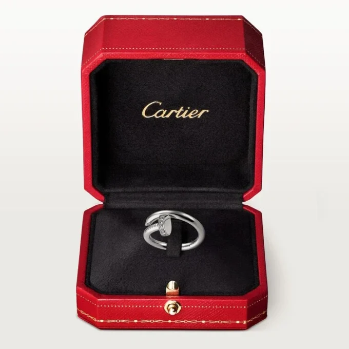 Juste un Clou – Diamantring aus Weißgold | Cartier US