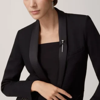 Juste un Clou Krawattennadel – Weißgold und Diamanten – Cartier