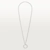 Juste un Clou Lange Halskette, Multiwear, Extra-Large-Modell, pavé-besetzt