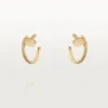 Juste un Clou Ohrringe – Gelbgold, Diamanten – Cartier