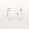 Juste un Clou Ohrringe – Gelbgold, Diamanten – Cartier