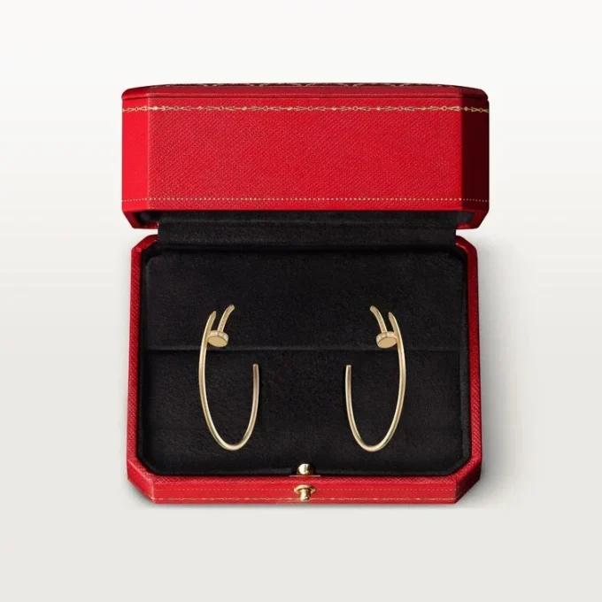 Juste un Clou Ohrringe – Gelbgold, Diamanten – Cartier