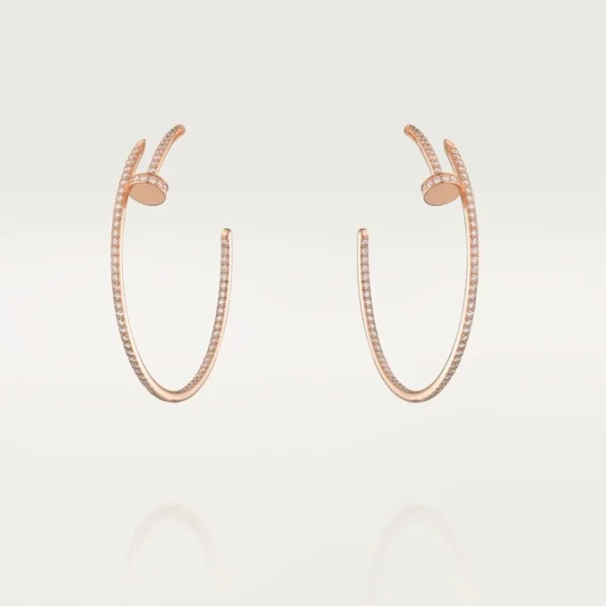 Juste un Clou Ohrringe – Roségold, Diamanten – Cartier