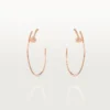 Juste un Clou Ohrringe – Roségold, Diamanten – Cartier
