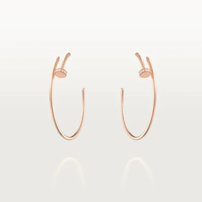 Juste un Clou Ohrringe – Roségold, Diamanten – Cartier
