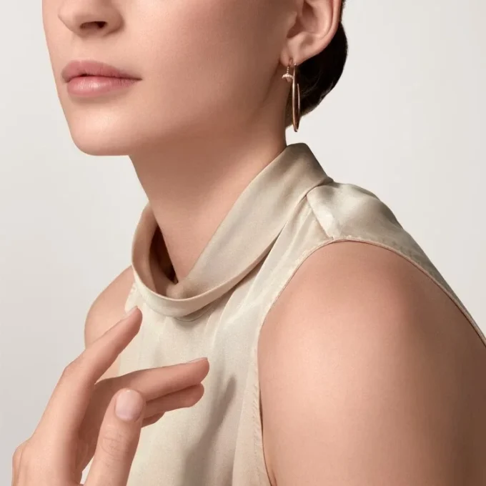 Juste un Clou Ohrringe – Roségold, Diamanten – Cartier