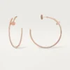Juste un Clou Ohrringe – Roségold, Diamanten – Cartier